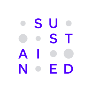 Sustained_Secondary Logo_Ultramarine Blue and Sub Grey_Transparent