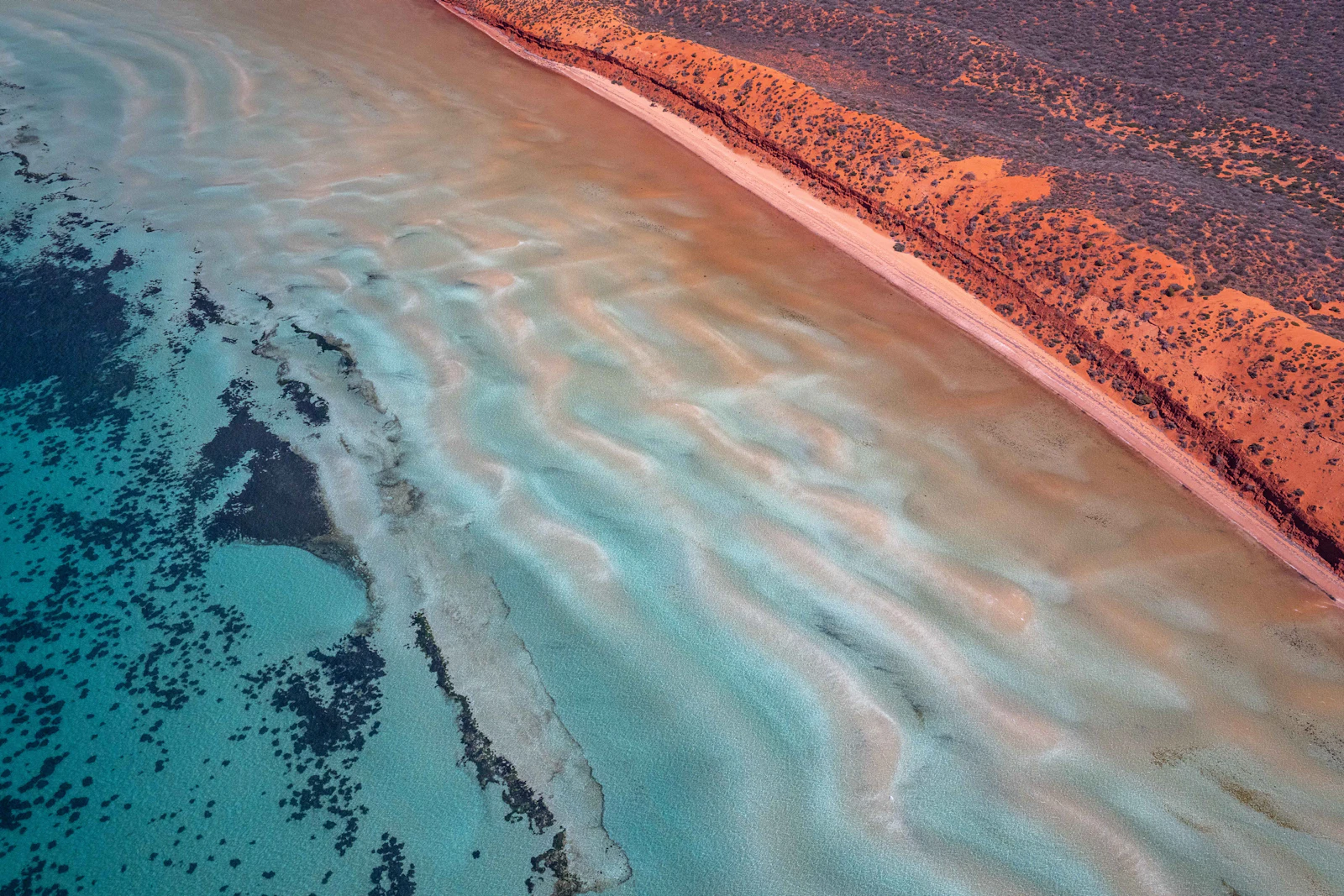 Coastline aerial